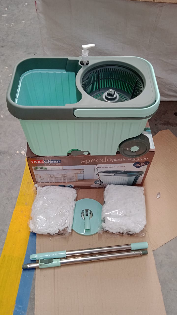 Ganesh Speedo Plastic Spin Mop (1 Set) Your Brand