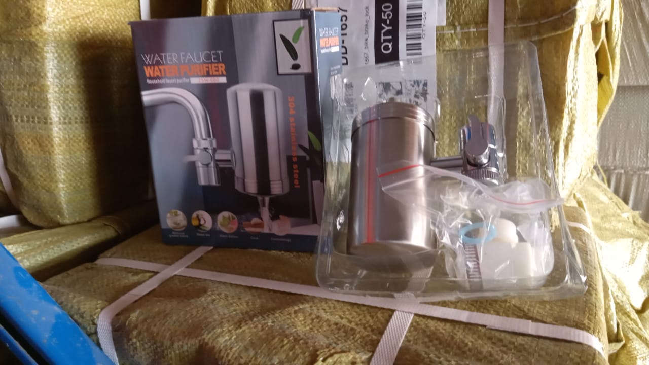 304 Stainless Steel Faucet Mount Water Filter, Water Purifier (1 Set) Your Brand