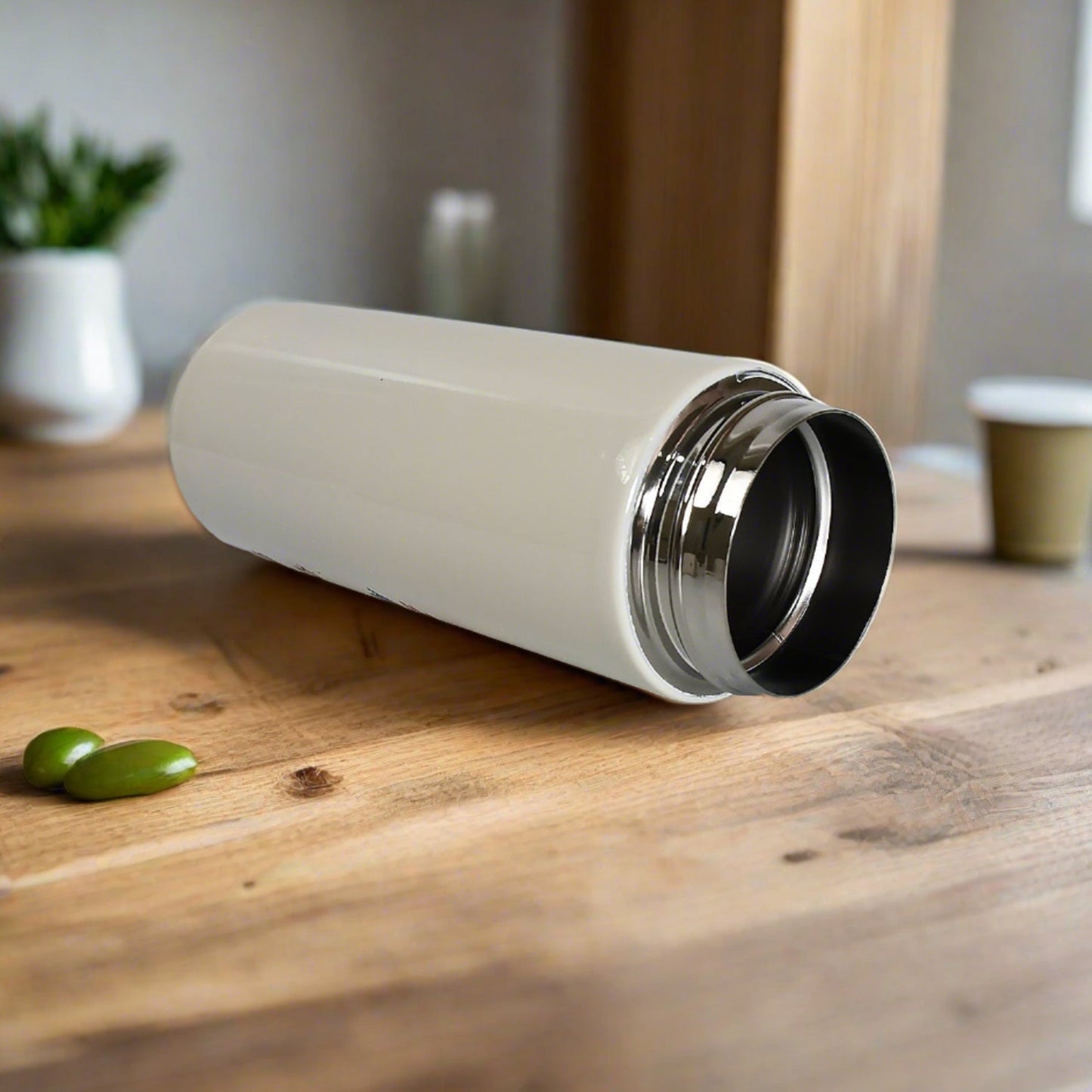 Smart Vacuum Insulated Water Bottle with LED Temperature Display, Cold & Hot | Leak Proof | Office Bottle | Gym | Home | Kitchen | Hiking | Trekking | Travel Bottle (Mix Color & Design / 420 ML) Your Brand