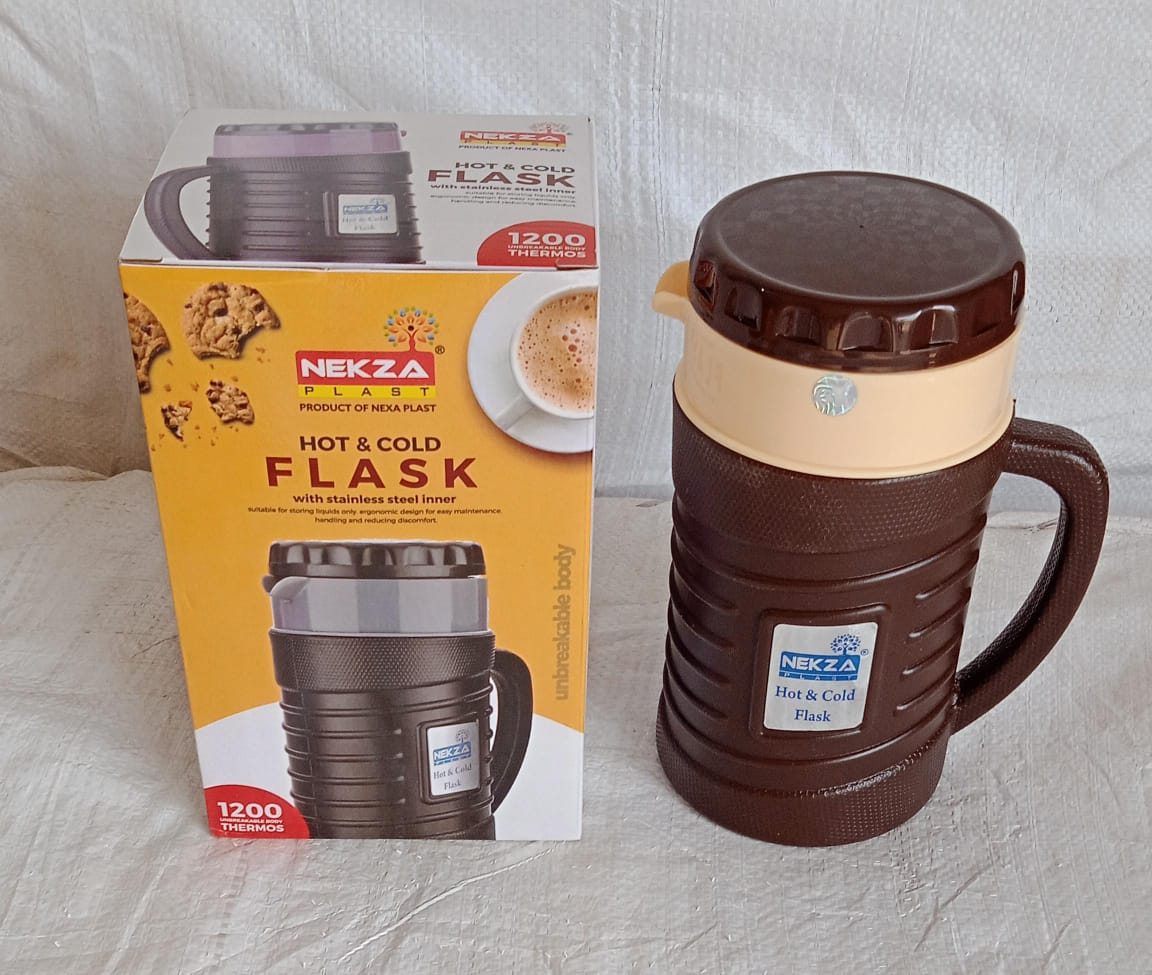 Stainless Steel Thermos Flask (Multiple Sizes): Travel Mug, Coffee, Tea (Leakproof) Your Brand