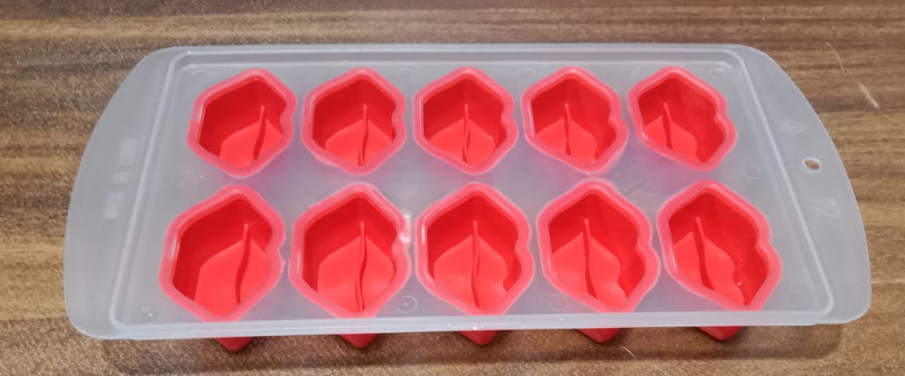 Silicone Mold Ice Cube Tray Creative Sweet Multi Type Ice Tray, Ice Cube Trays Multi Fruit Shape Ice Tray (1 Pc) Your Brand