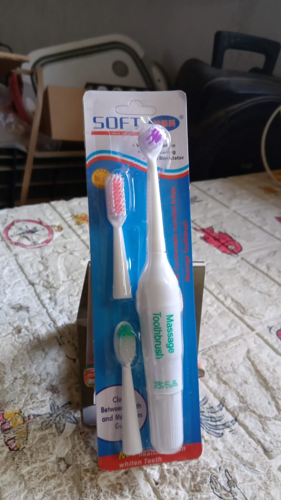 ELECTRIC TOOTHBRUSH FOR ADULTS AND TEENS, ELECTRIC TOOTHBRUSH BATTERY OPERATED DEEP CLEANSING TOOTHBRUSH (Battery Not included) Your Brand