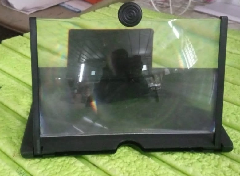 3D HD Mobile Phone Magnifier Amplifier (8.5 inch / 1 Pc) Your Brand
