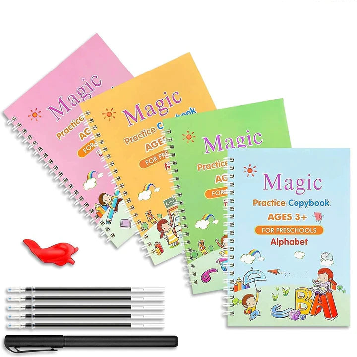 Magic Practice Copybook BUY 4 BOOKS GET 4 BOOKS FREE + 2000 free worksheet SIMPLEMALL