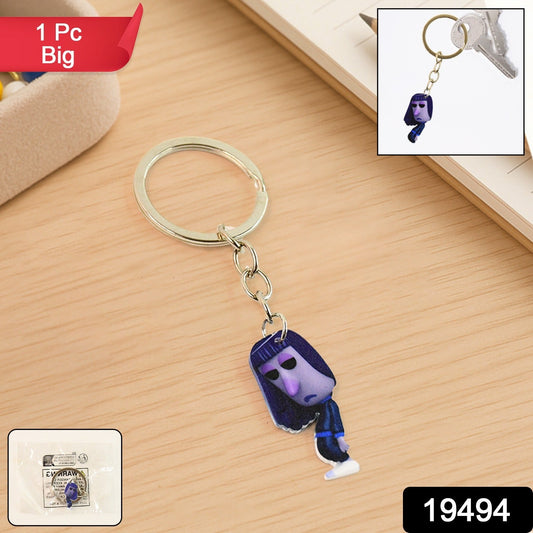 Big Size Anime Style Cartoon Keychain