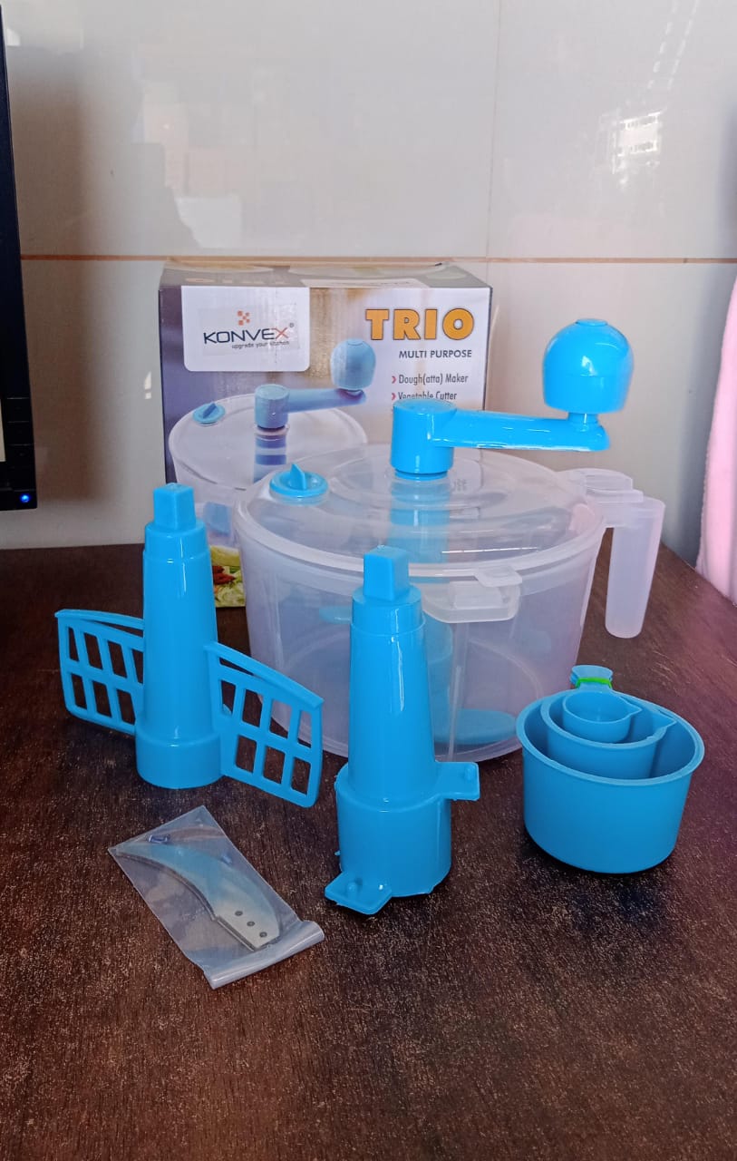 Dough Maker Machine With Measuring Cups (Aata Maker / 1 Set) Your Brand