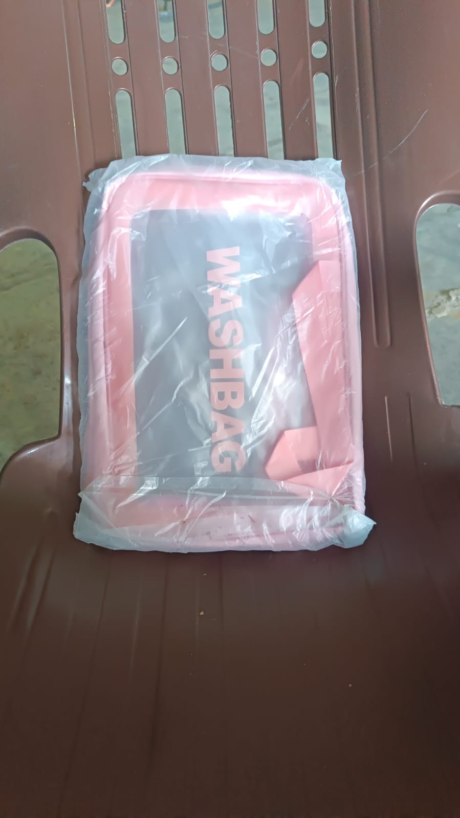 Big Zippered Cosmetic Pouch, Toiletry Bag for Cosmetics (1 Pc) Your Brand