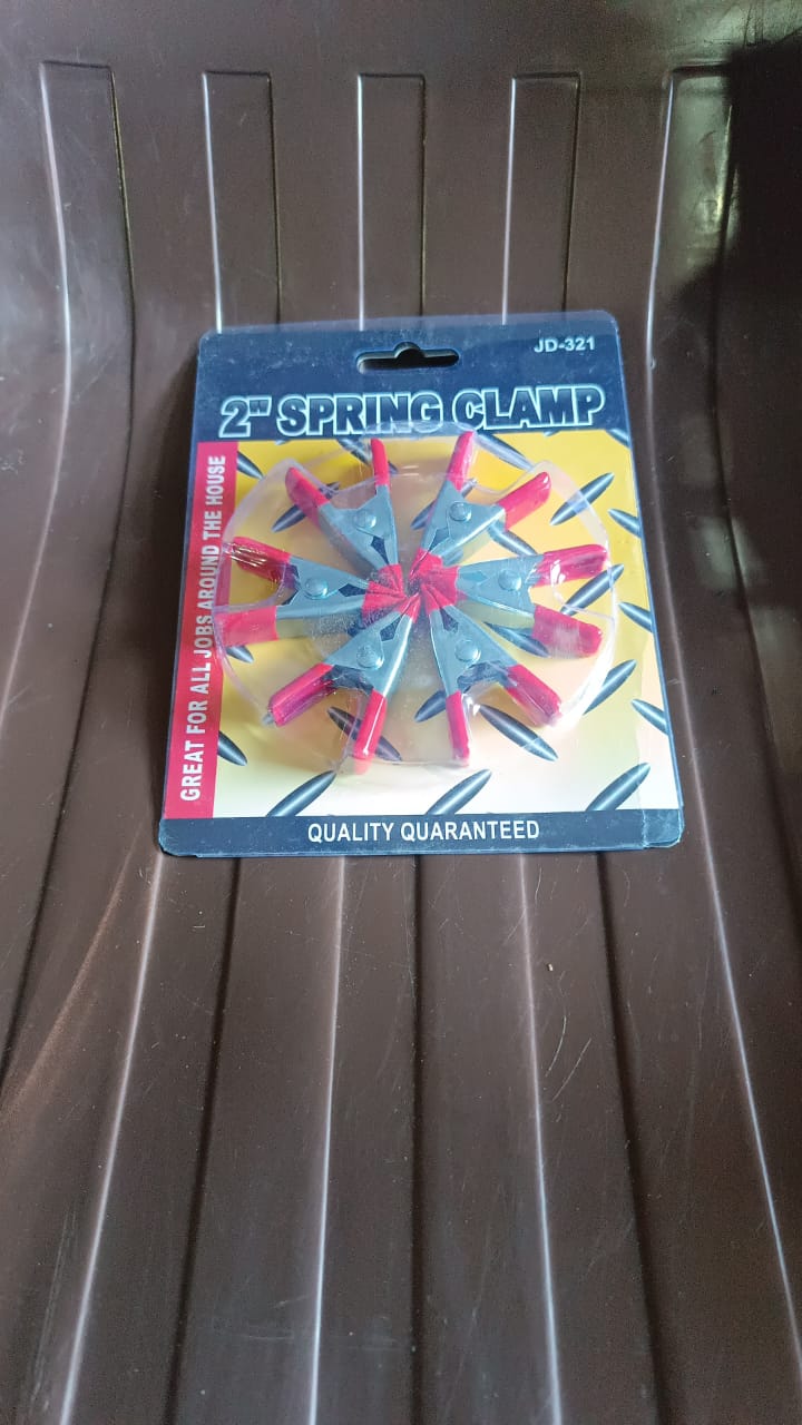 2 Inch Heavy Duty Spring Metal Spring Clamps (6 Pcs Set) Your Brand