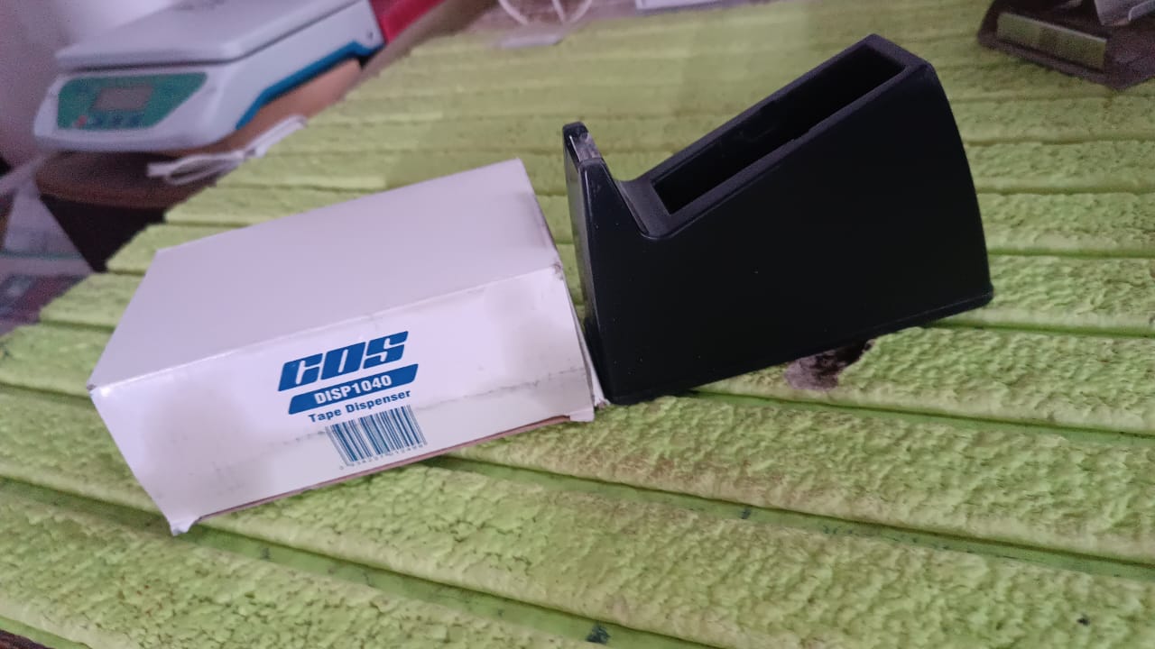 Plastic Tape Dispenser Cutter for Home Office use (1 pc / Big) Your Brand