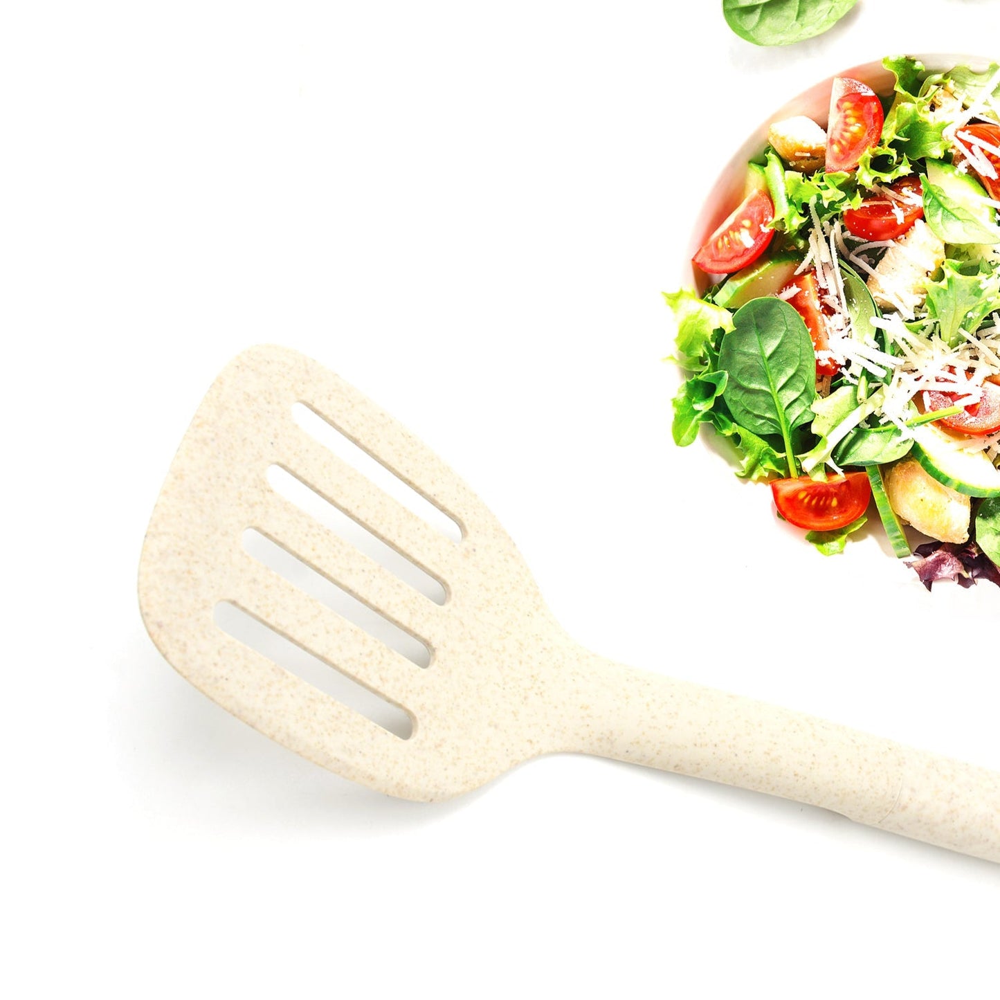 Plastic Kitchen Accessories Skimmer, Spatula Spoon & Soup Spoon Heat Resistant Non Stick Spoons Kitchen Cookware Items Heat Resistant Plastic Kitchen Utensils for Cooking, BPA FREE Gadgets for Non-Stick Cookware (1 Pc ) Your Brand