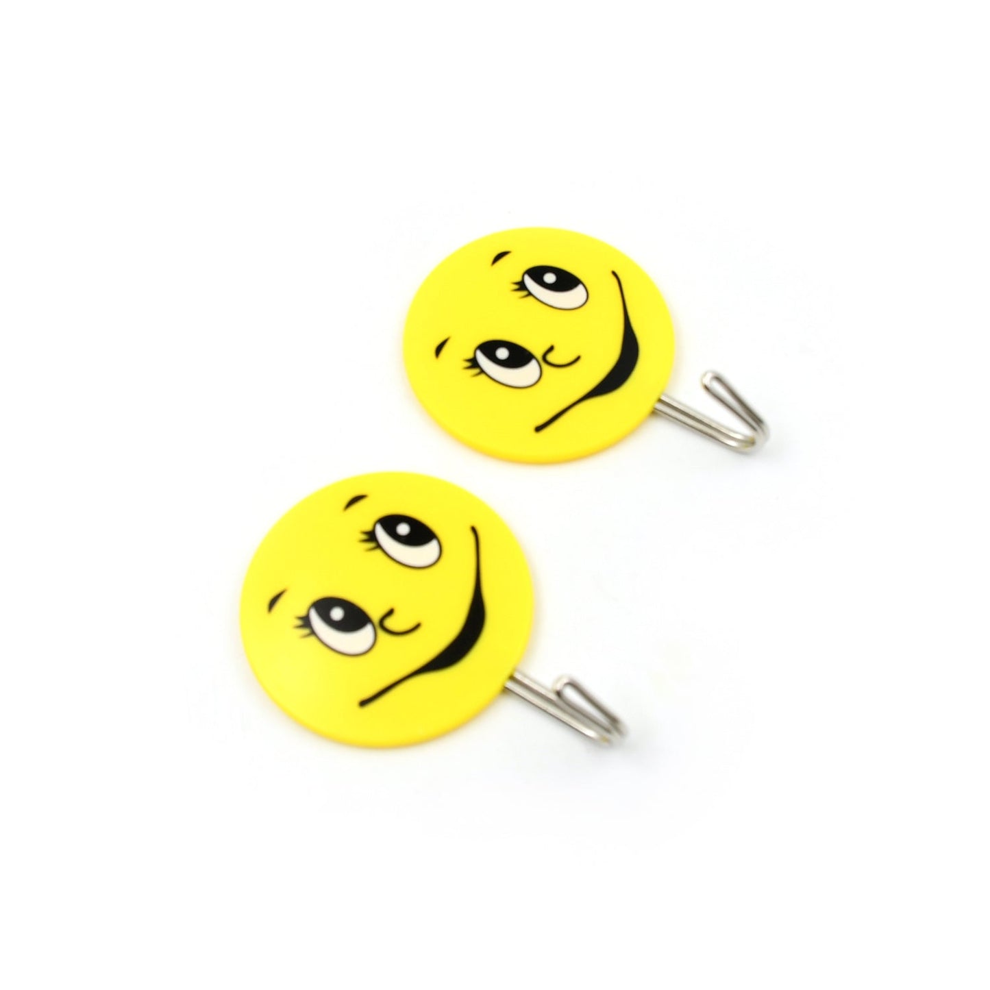 Multipurpose Self-Adhesive Hooks (2 Pc): Heavy Duty, Waterproof, Bathroom, Kitchen Your Brand