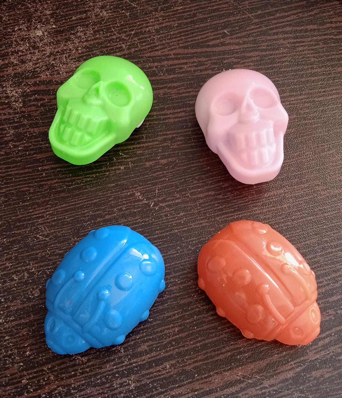 Pull Back Skull Toy, Small DIY Pull Back Skull Toy For Kids Your Brand