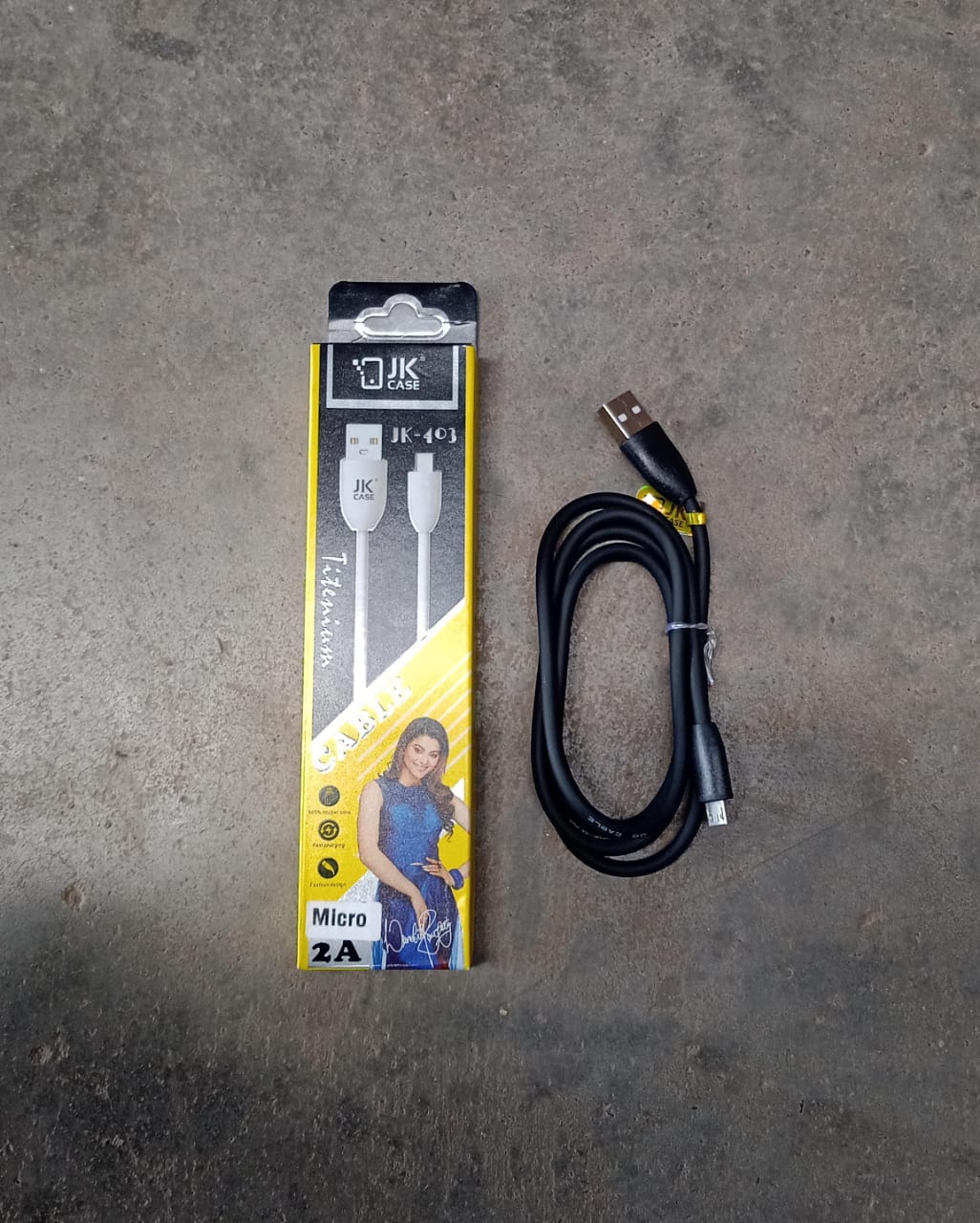 2A Fast Charging for android, Tough Long Micro Cable (1 Pc) Your Brand