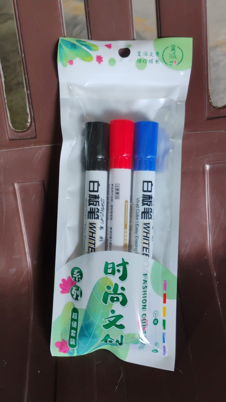 Mix Color Marker Pen used in all kinds of school, college (3 Pcs Set) Your Brand