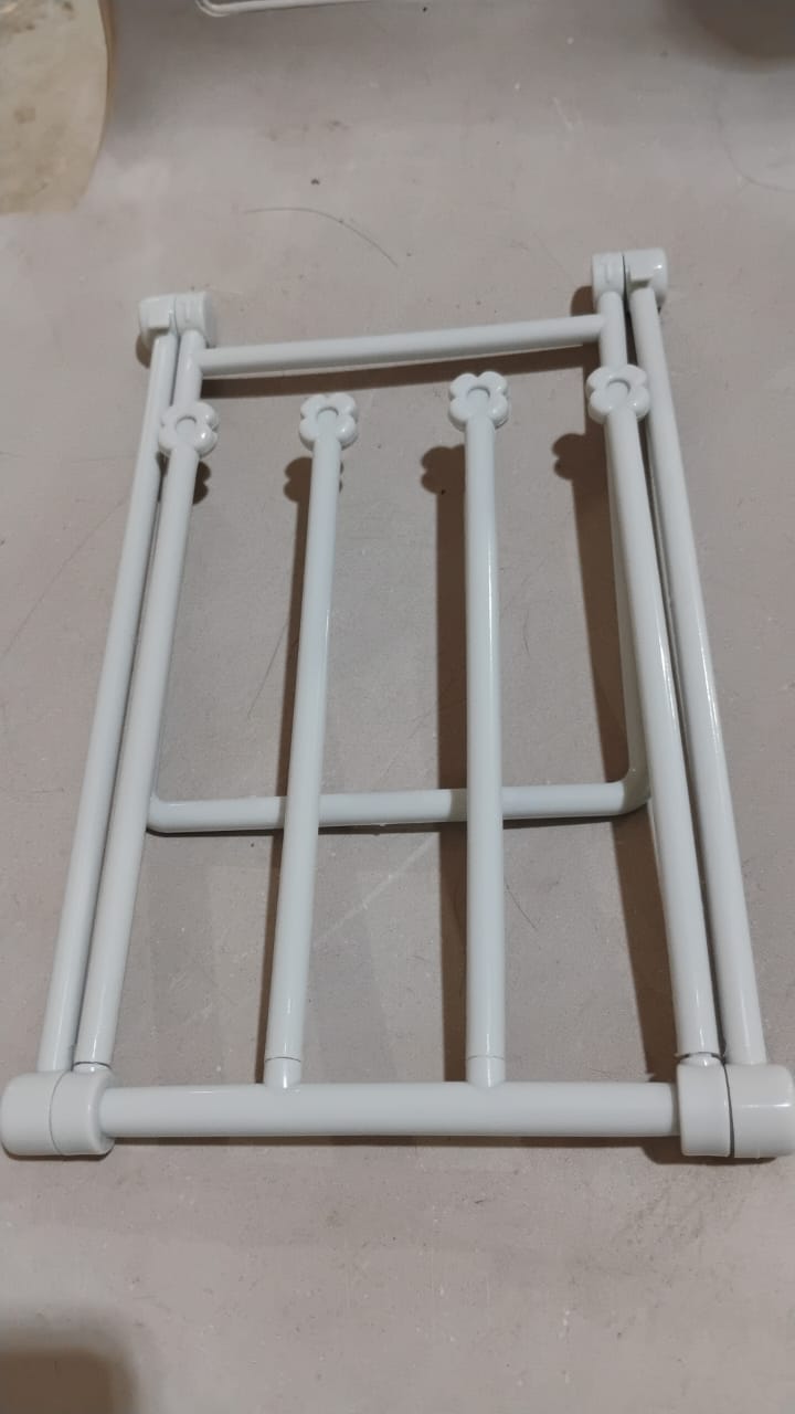 Folding Kitchen Bathroom Towel Rack, Towel Stand (1 Pc) Your Brand