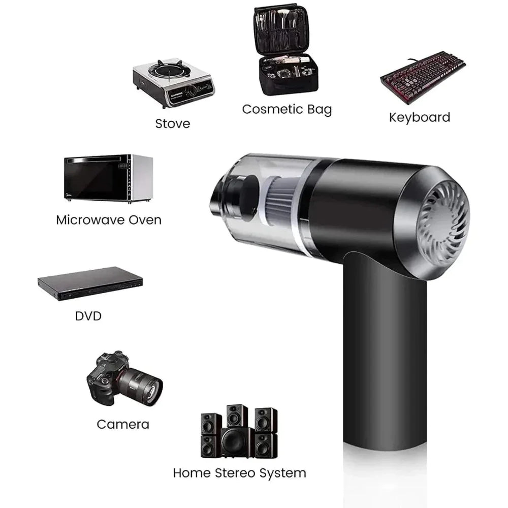 2 in 1 Vacuum Cleaner | Portable Wireless Car Vacuum Cleaner 120W shopbyte