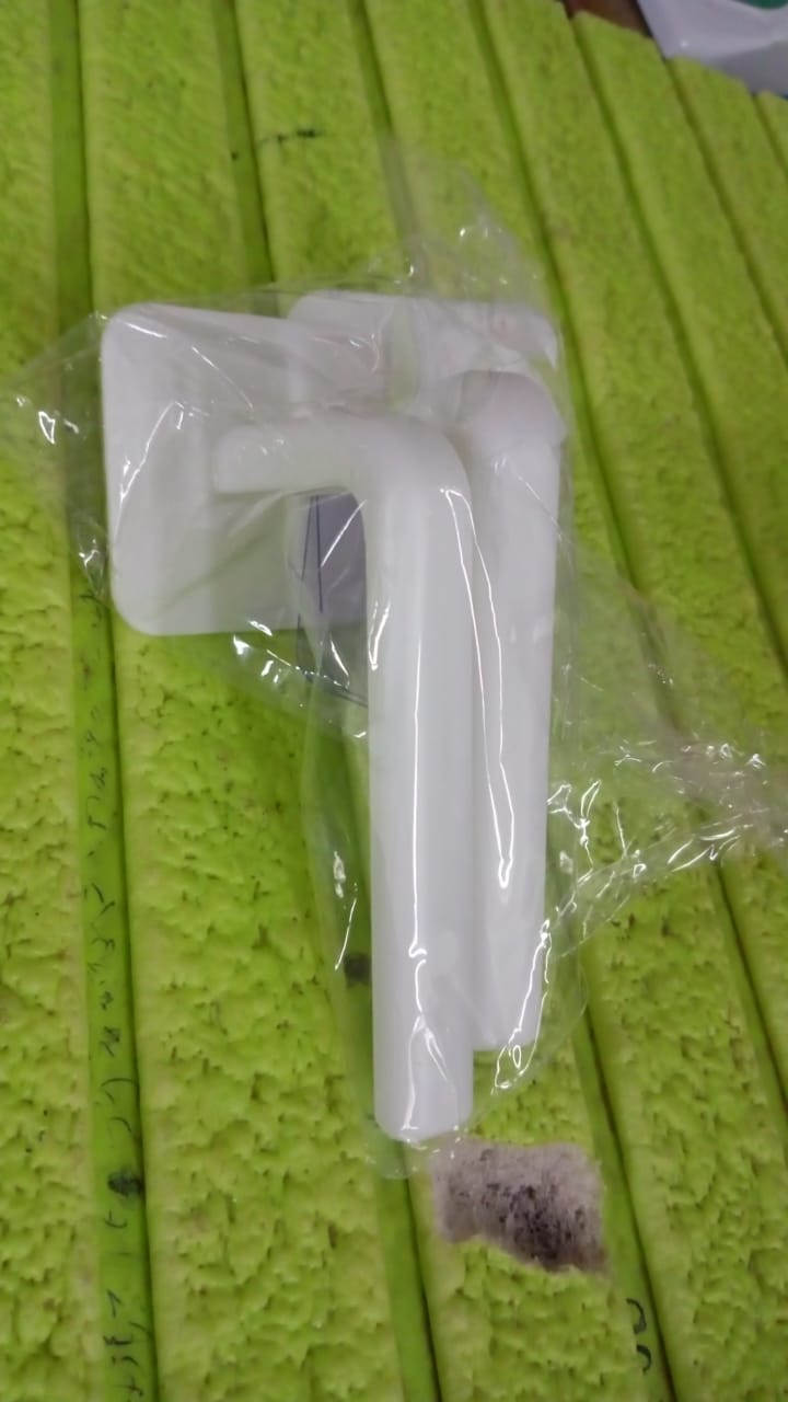 Multipurpose Shelf Organizer, Hanging Storage Rack (2 Pc Set With 2 Adhesive hook) Your Brand