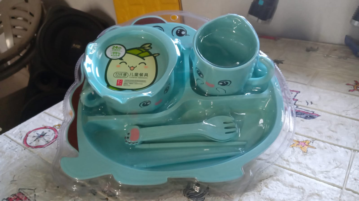 Baby Feeding Set For Kids And Toddlers (7 pcs set) Your Brand