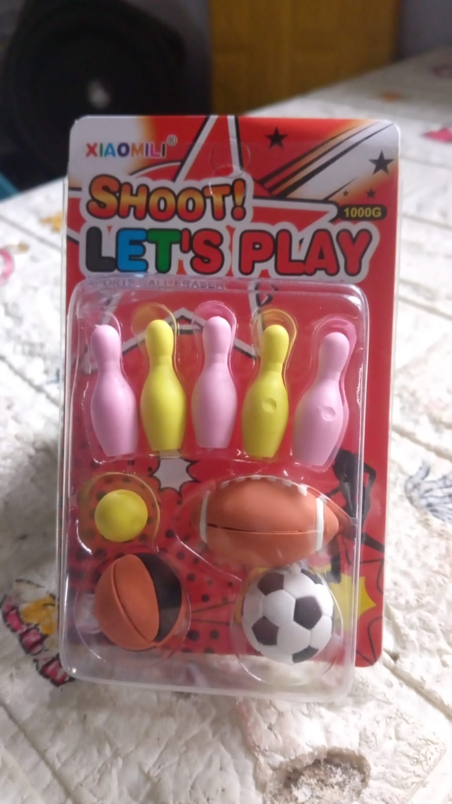 Mini Eraser Set for Kids (9 Pieces) - Fun Designs, Party Favors, School Prizes Your Brand