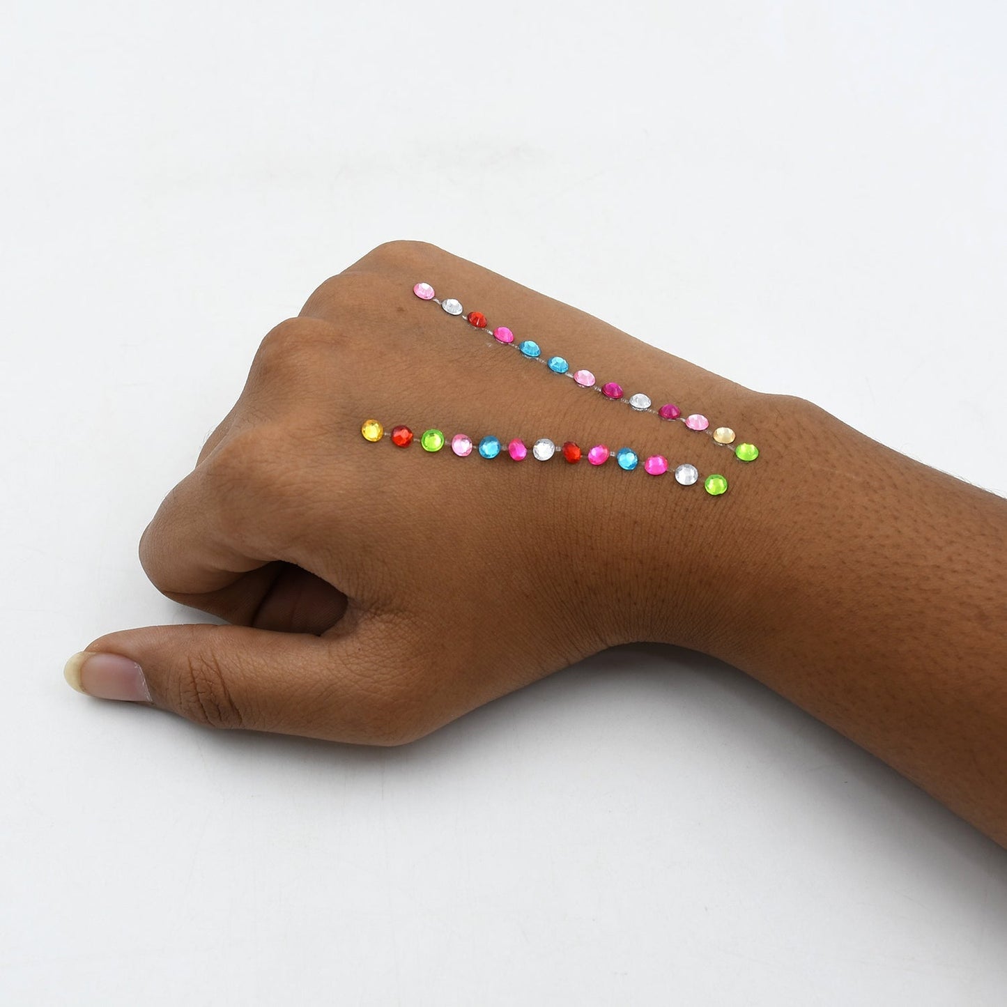 SpaceSelf Adhesive Multi Size Shaped Shining Stones Crystals Stickers For Art & Craft, Mobile Phone Decoration, Jewelery Making, School Projects, Creative Work Your Brand