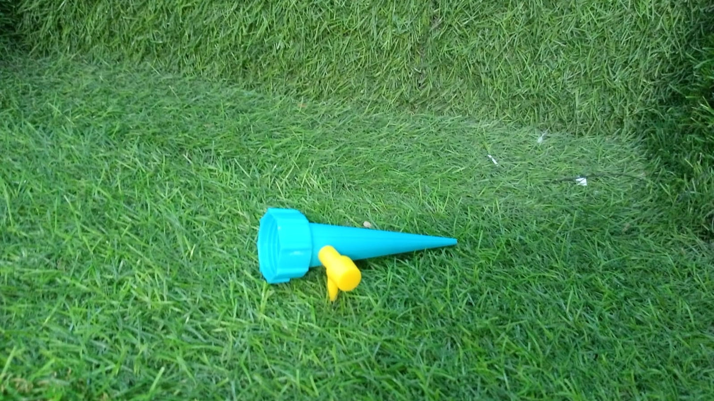 Plant Watering Spikes self Watering Spikes Water dripper for Plants, Adjustable Plant Watering Devices with Slow Release Control Valve Switch Your Brand