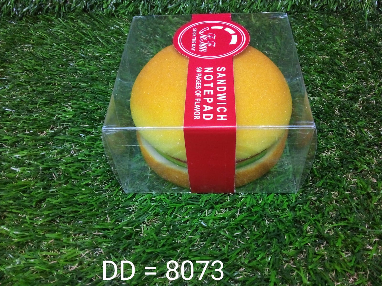 Burger Shaped Note / Sticky Notes / Memo Notes, Unique Mini Notes (Multicolor) Your Brand