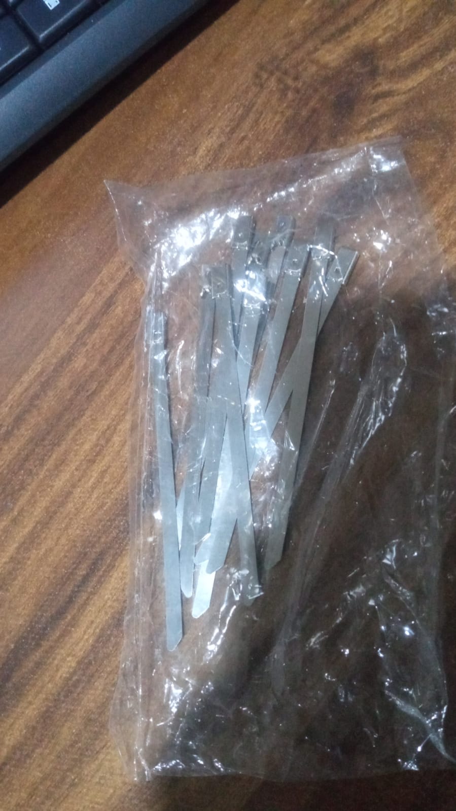 Stainless Steel Cable TIE (4.6x100MM / 10 pcs Set) Your Brand