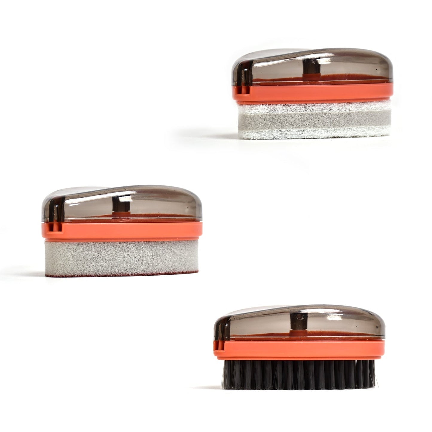 Plastic Wet and Dry Brush for home  (Multicolor, 3 Units) Your Brand