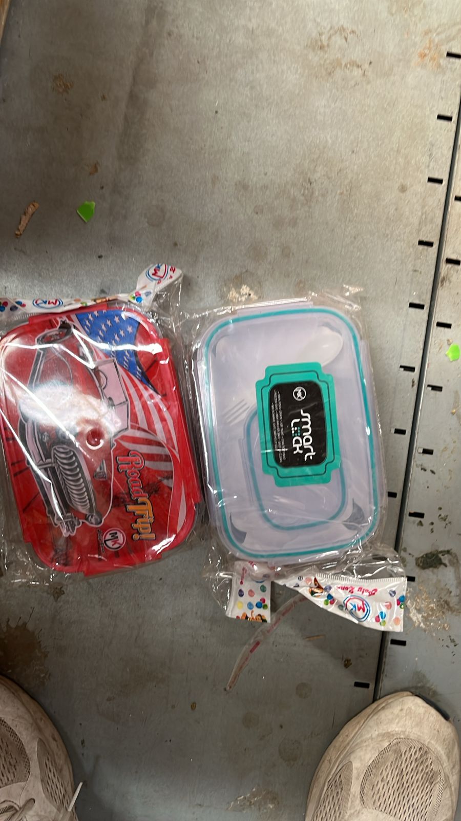 Beautiful Car Design Printed Plastic Lunch Box With Inside Small Box & Spoon for Kids, Air Tight Lunch Tiffin Box for Girls Boys, Food Container, Specially Designed for School Going Boys and Girls Your Brand