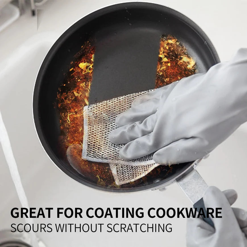 Non Scratch Dish Wash Cloths Pack of 10 at 199 only (Buy 5 Get 5 Free) shopbyte