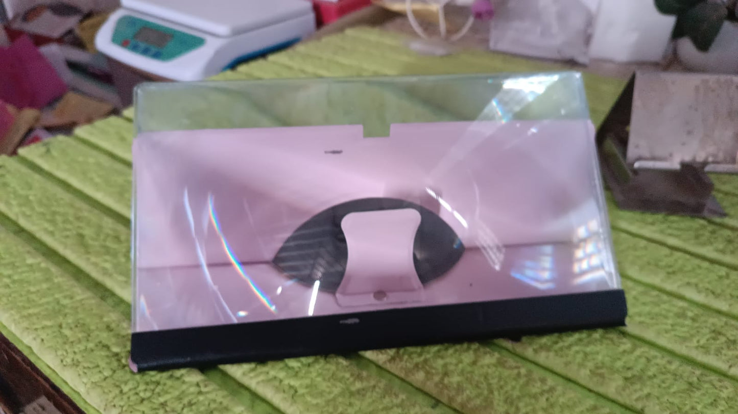 3D HD Mobile Phone Screen Magnifier Amplifier (1 Pc / Loose / 12 Inch) Your Brand