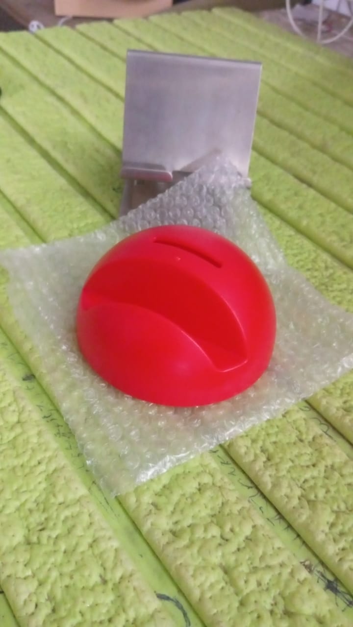 2in1 ABS Plastic Phone Holder Phone Stand With Coin Bank (1 Pc) Your Brand