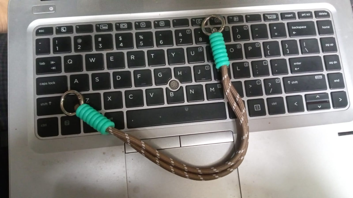 Multipurpose Two Sided Adjustable Hand Wrist Strap Lanyardwith Cellphone, Phone Strap (1 Pc / 14.5 Inch / Multicolor) Your Brand