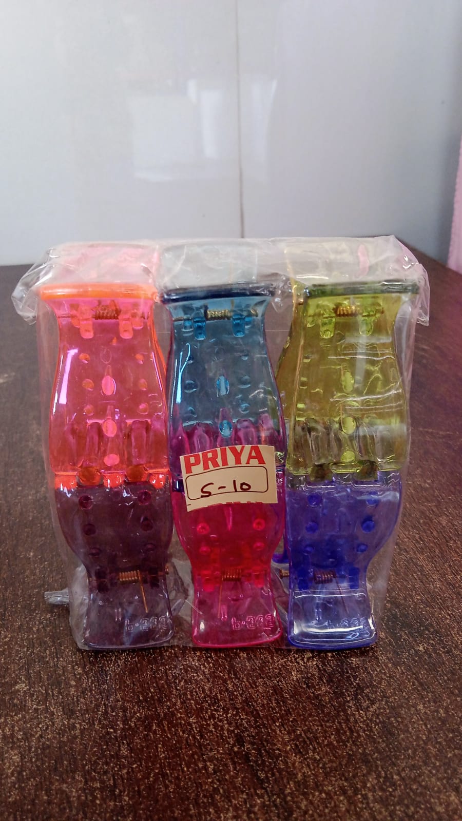 Big Hair Clips for Girls Kids Hair Accessories (6 Pcs Set / Transparent) Your Brand