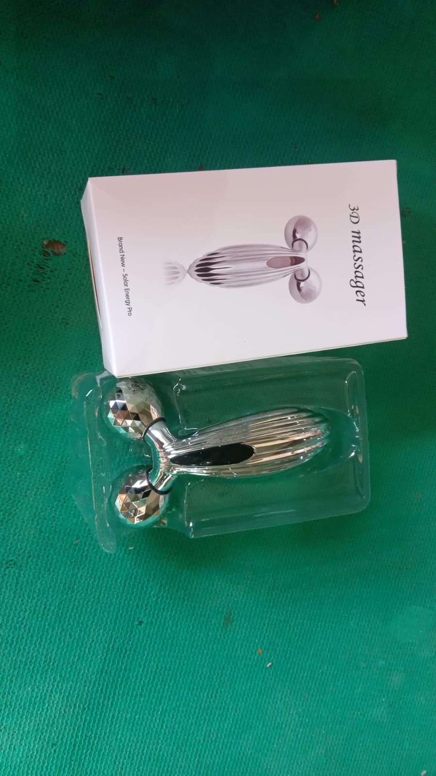 3D Manual Face Roller Massager (1 Pc) Your Brand