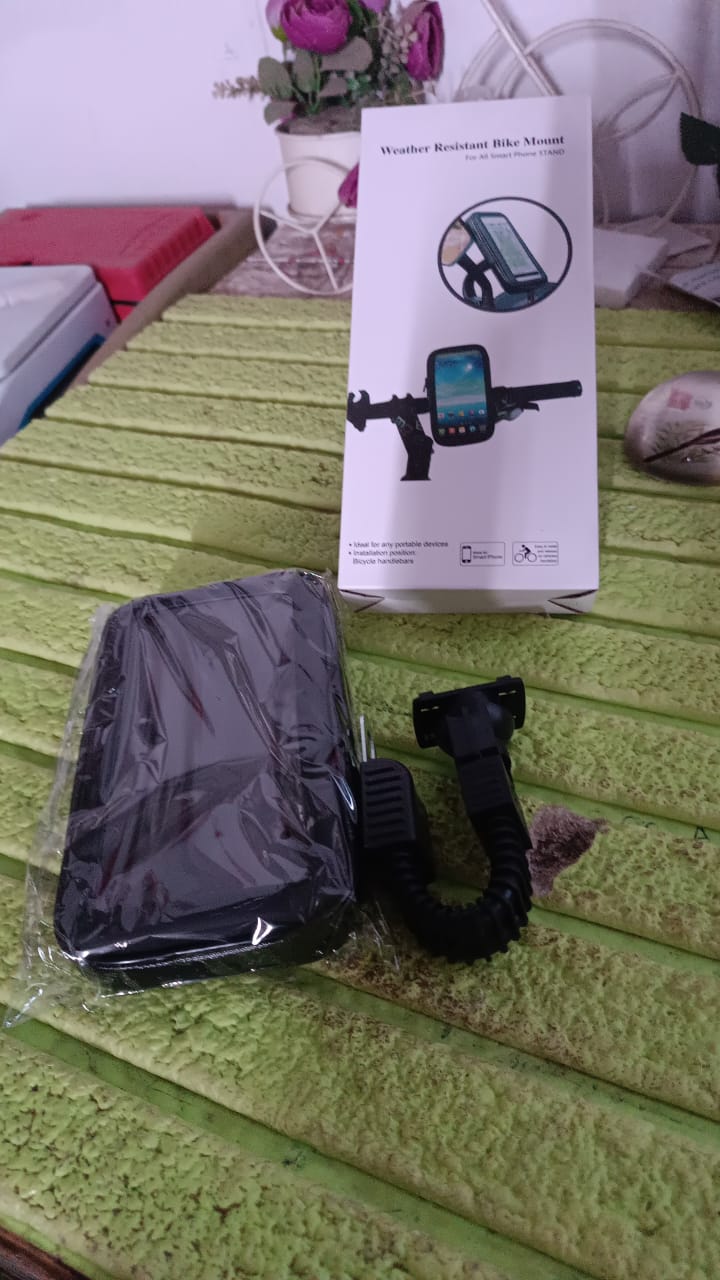 Phone Holder Case Weather Resistant Bike Mount (1 Pc) Your Brand