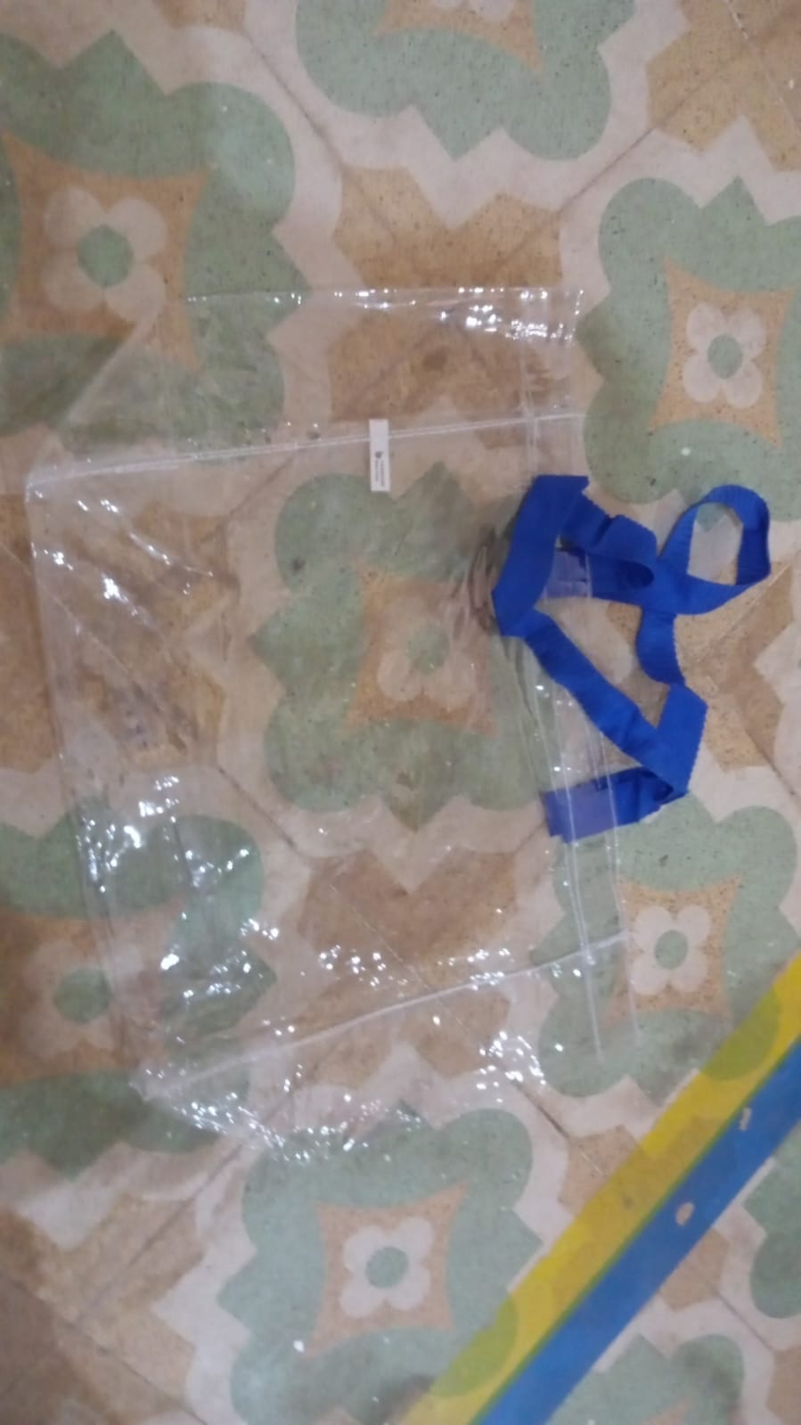 Multifunction Transparent Bag With Handle Bag (45×30×14 CM / 1 pc) Your Brand