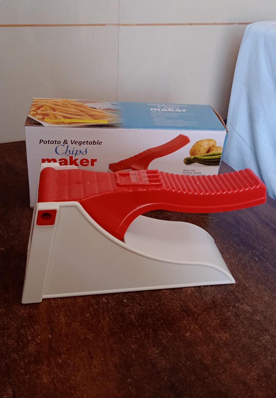 Plastic Potato & Vegetable Chips Maker (1 Pc) Your Brand