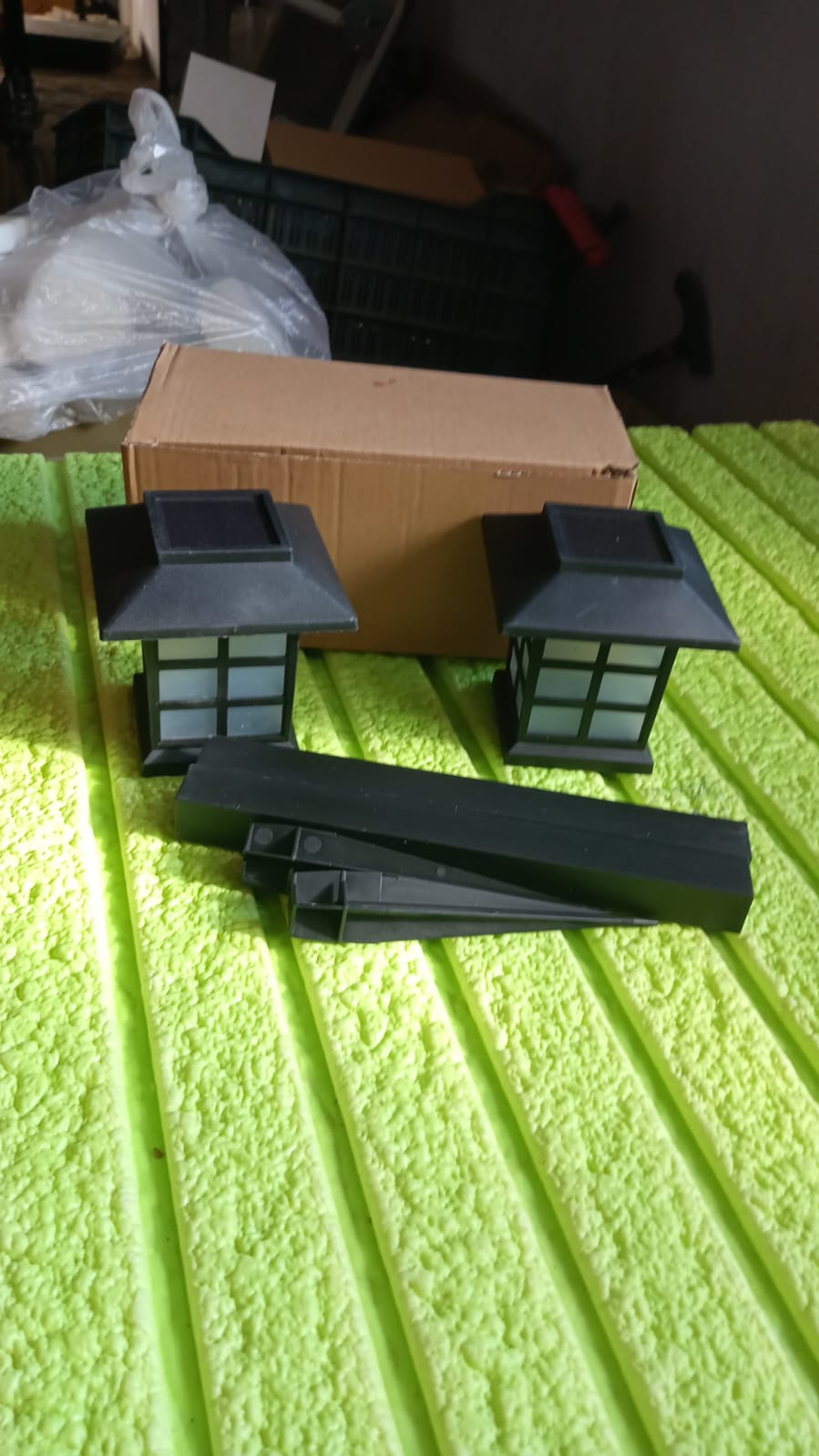 Solar Garden Lights, Outdoor Solar Landscape Lights, Waterproof Outdoor Solar Lights Walkway for Patio, Lawn, Yard, and Landscape (Pack of 2) Your Brand