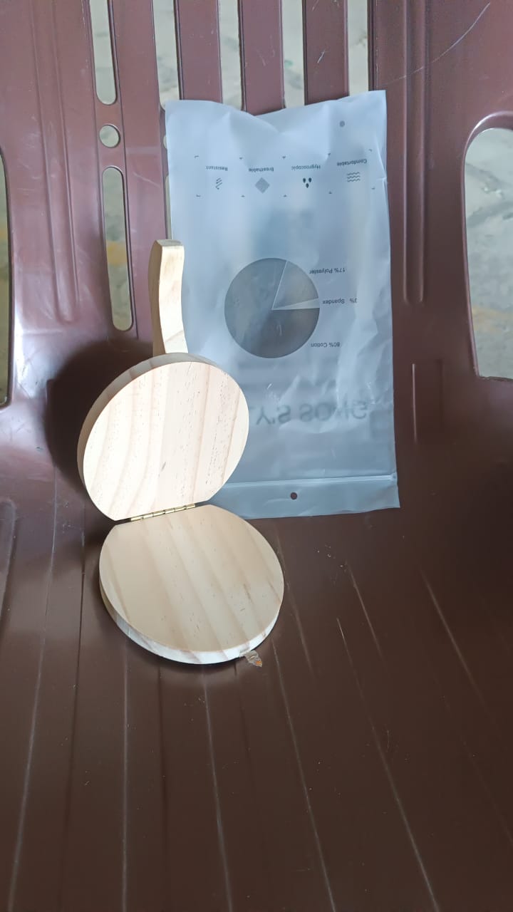 Small Wooden Dumpling Press Tool Tortilla Press Dough Dumpling (1 Pc) Your Brand