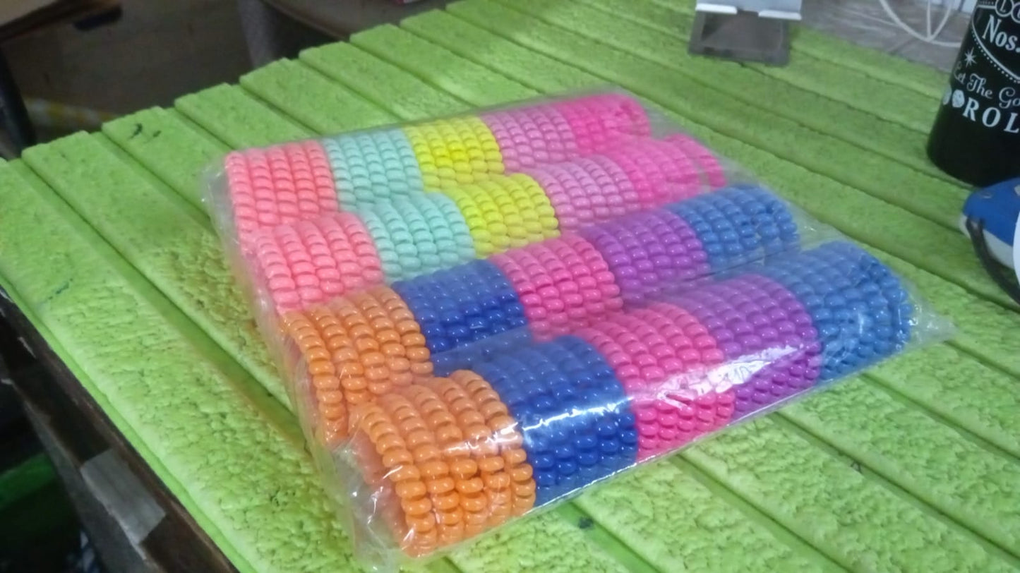 Telephone Wire Hair bands Pack of 100 Pcs Your Brand