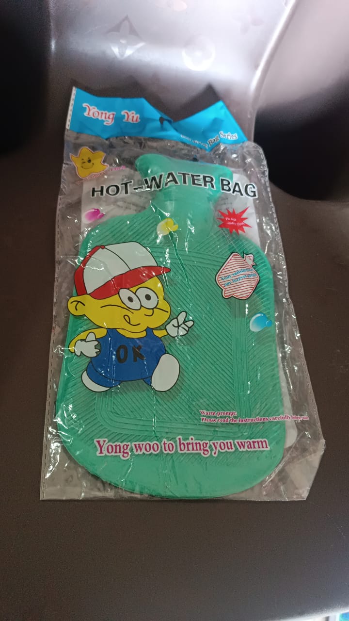 Hot Water Bottle Bag Without Cover For Pain Relief (1 Pc) Your Brand