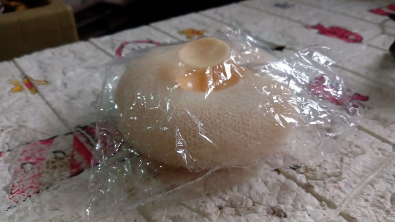 Super Soft Bath Sponge Flower Suction Cup Bath Sponges for Shower Women Men Foam Loofah Sponge Exfoliating Bath Sponge Body Washer Reusable loofah Massage Bath (1 pc) Your Brand