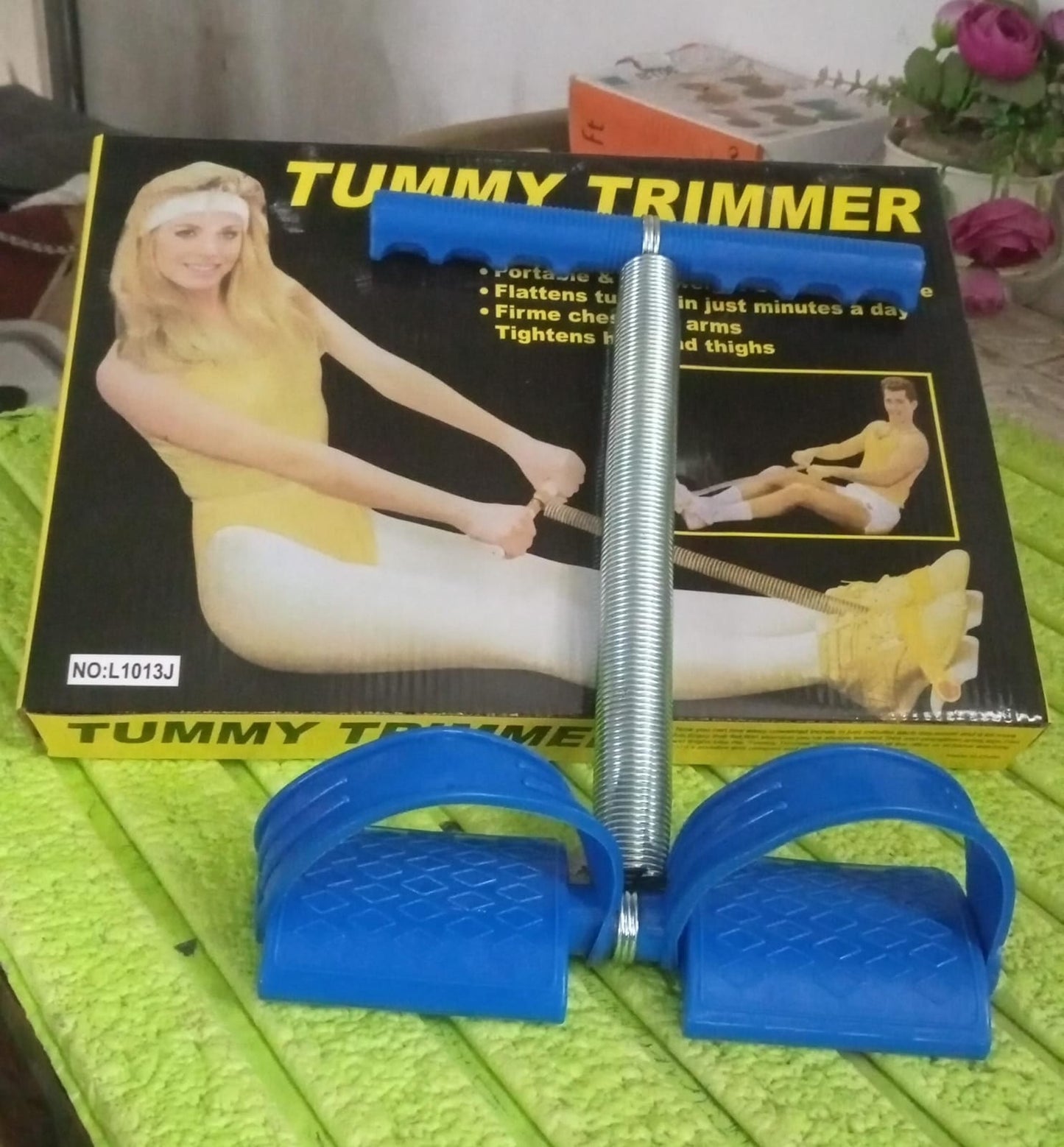 Spring Tension Pull Rope Resistance Band Exercise Strap Single Spring (1 Pc) Your Brand