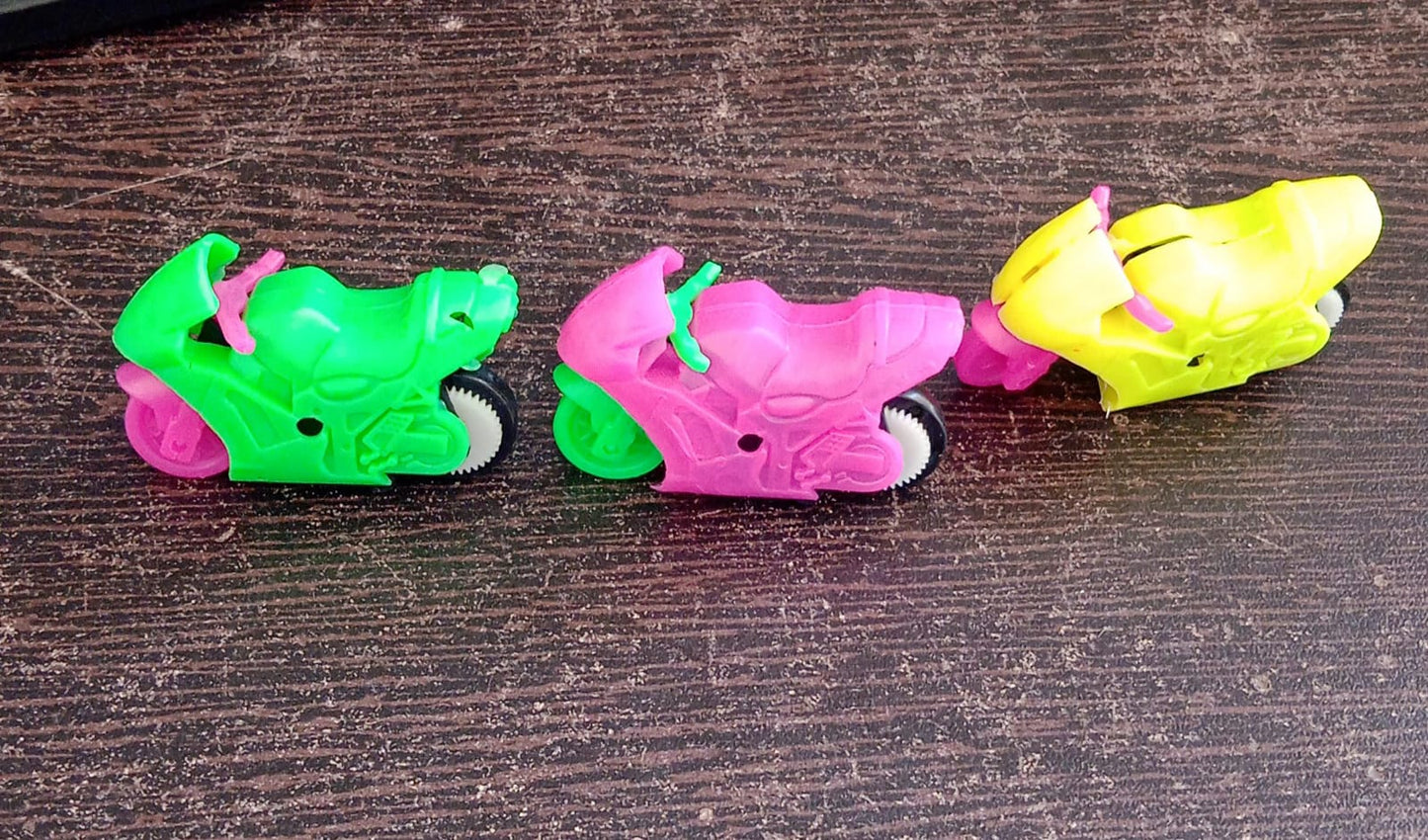 Pull Back Motorcycle Toys, Tiny Gift Latte Motorcycles Toy for Kids Boys Age 3-8 Year Old Your Brand