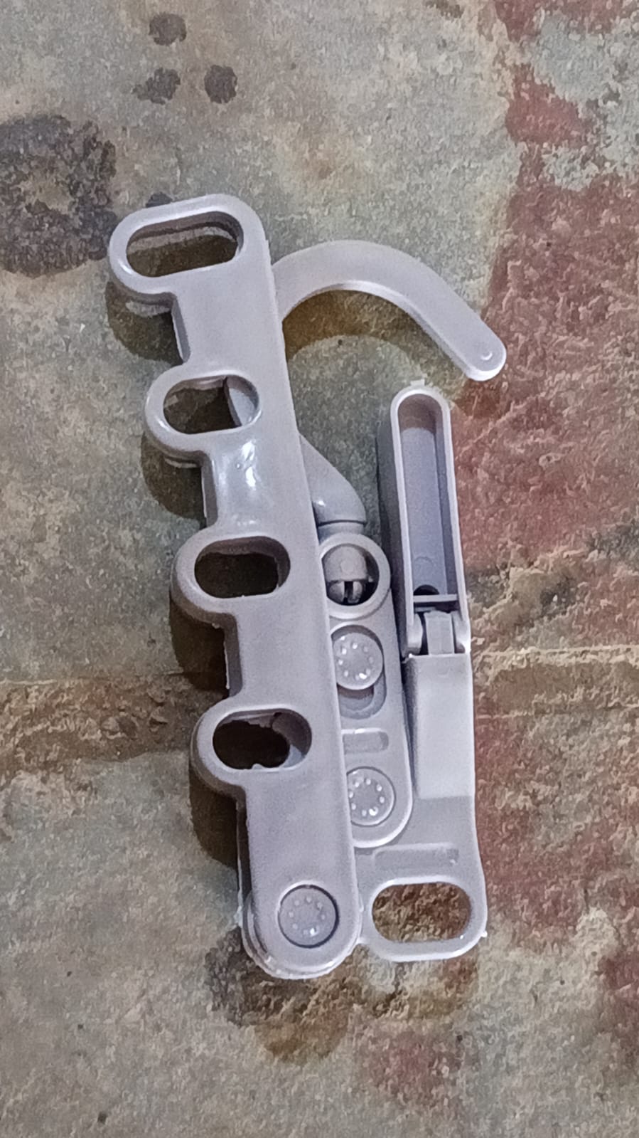 5 holes foldable clothes Hanger, travel clothes hanger, multifunctional clothes hanger, space-saving wall holder, clothes rack, robust clothes hanger for travel, indoors. Your Brand