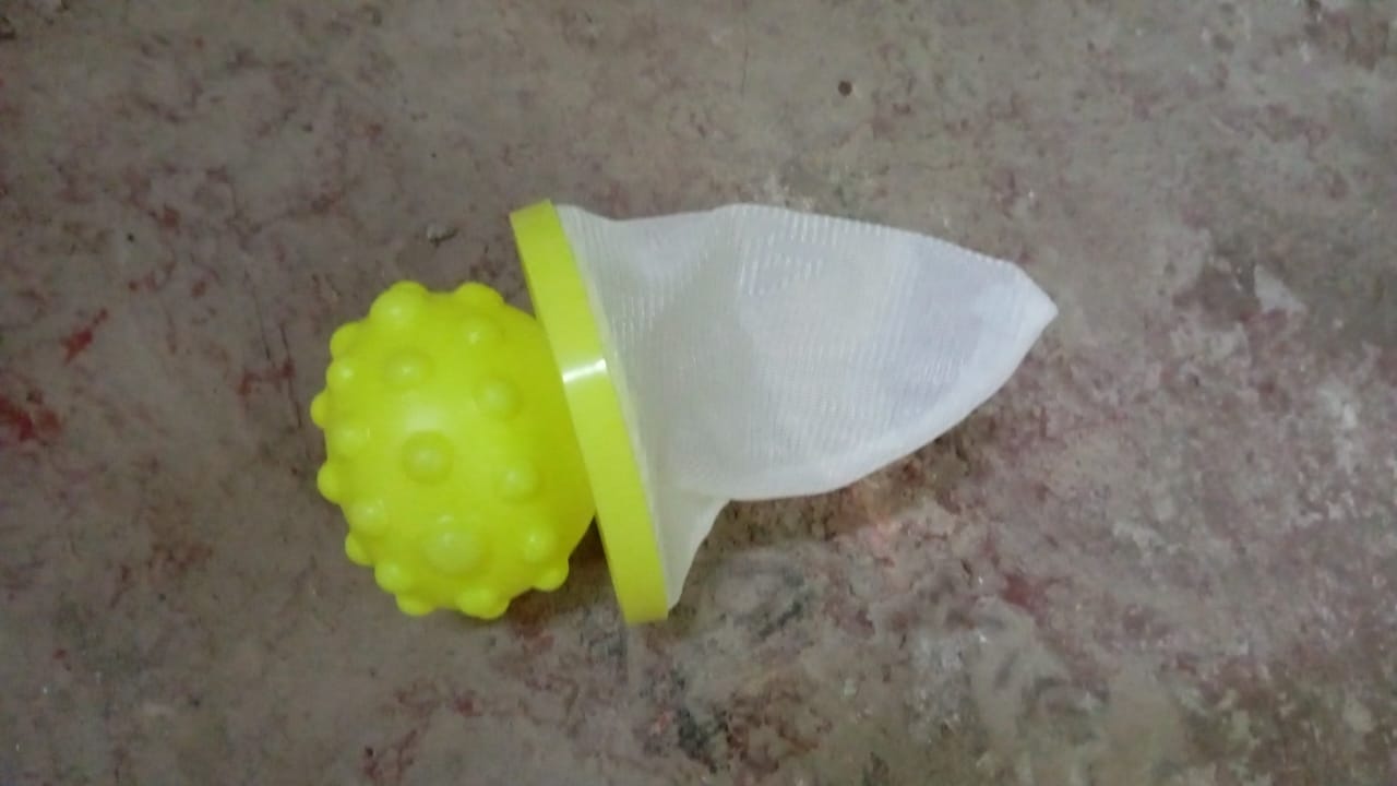 Reusable Washing Machine Floating Cylindrical Shape Lint Mesh Bag ( 1 Pc) Your Brand