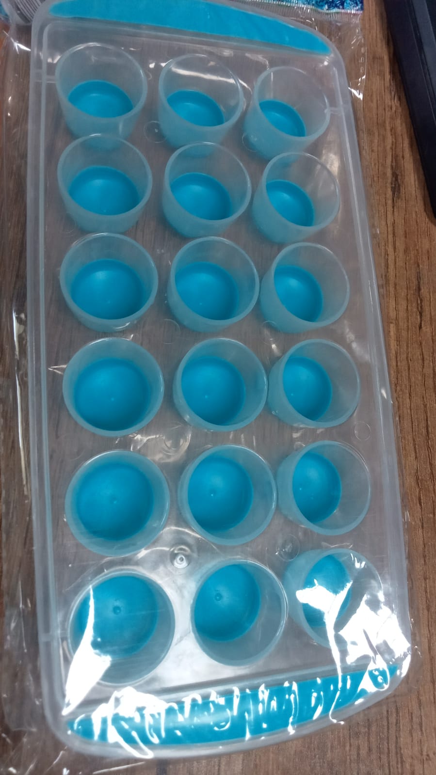 Smart Push Pop Out Round Shape Mini Ice Cube Trays with Flexible Silicone Bottom | Round Shape Silicone Chocolate Mold Maker Ice Cube Tray Freeze Mold Your Brand