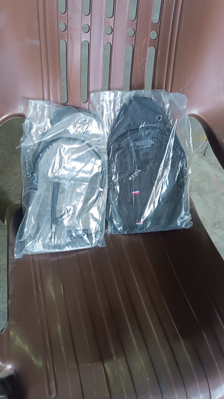 Waterproof Waist Bag, Shoulder Bags USB Charging Earphone Hook Sling Travel Bag (1 Pc) Your Brand