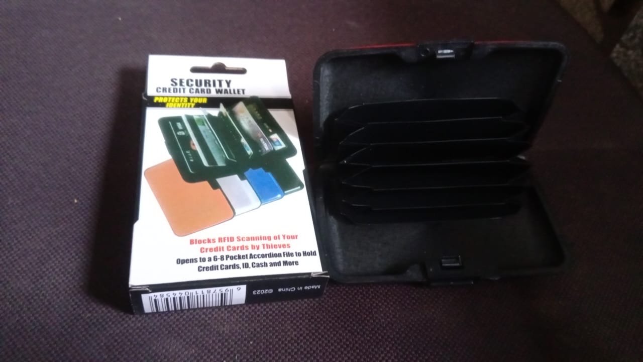 Plastic cardholder Waterproof Card Case (1 Pc) Your Brand